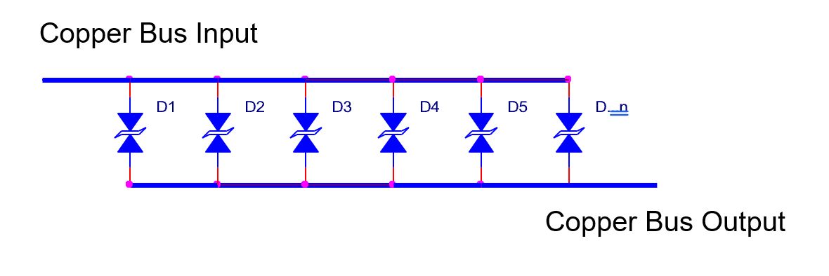 image of tvs diodes in parallel